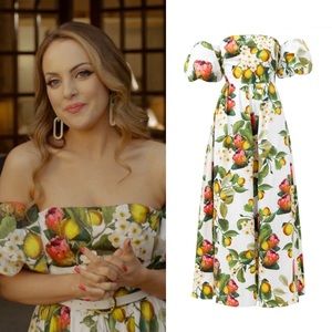 Borgo De Nor Juliet Lemon Dress